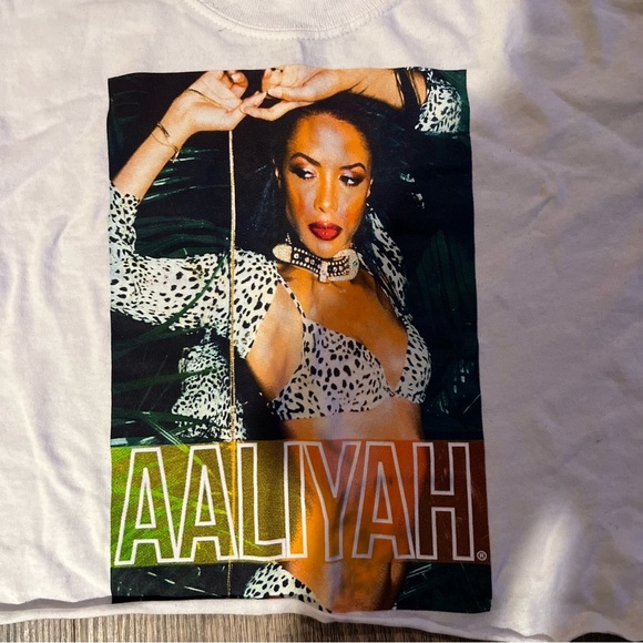 Forever 21 Aaliyah Crop Top White Womens Small - Picture 2 of 3